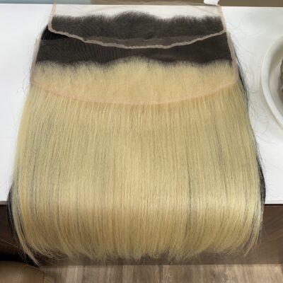 frontal blonde color natural straight 3