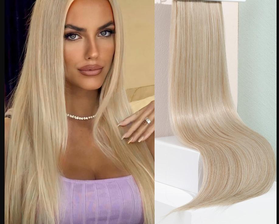 How can you make hair extensions smooth again?