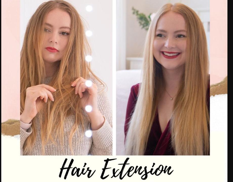 How can you make hair extensions smooth again?