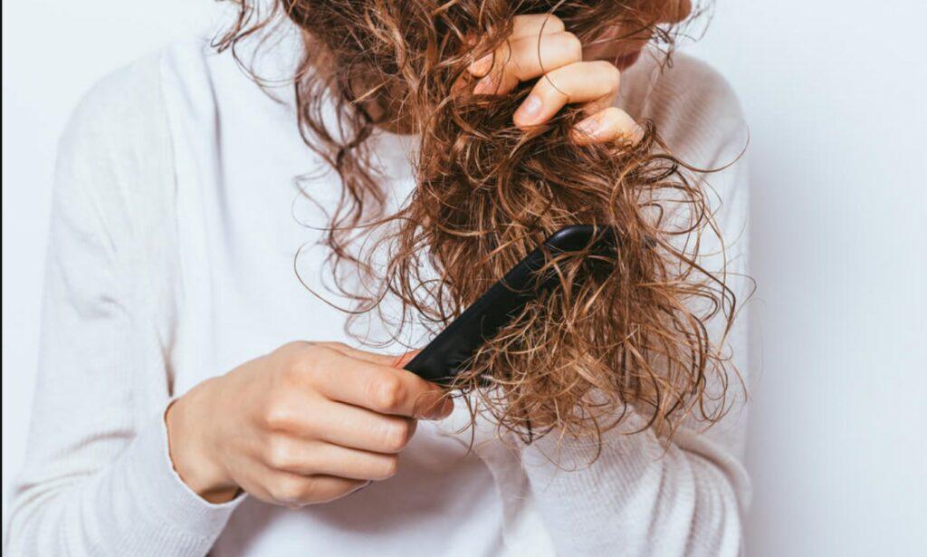 hair extensions mat and tangle